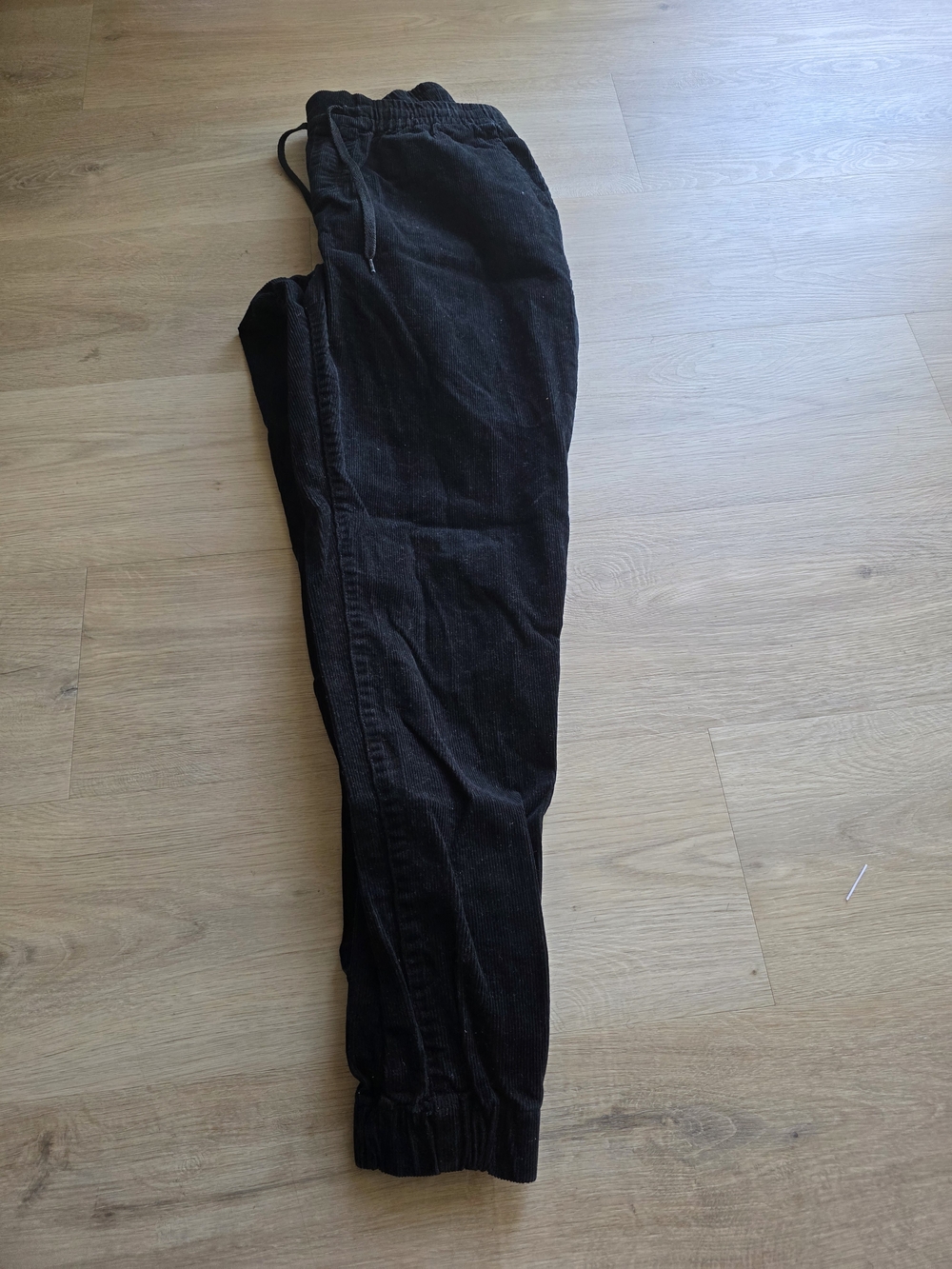 Black Women's Jogger Pants - Casual Elastic Waist